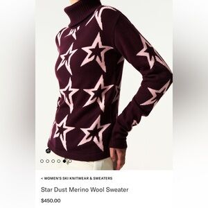 Perfect moment Star Dust Merino Wool Sweater